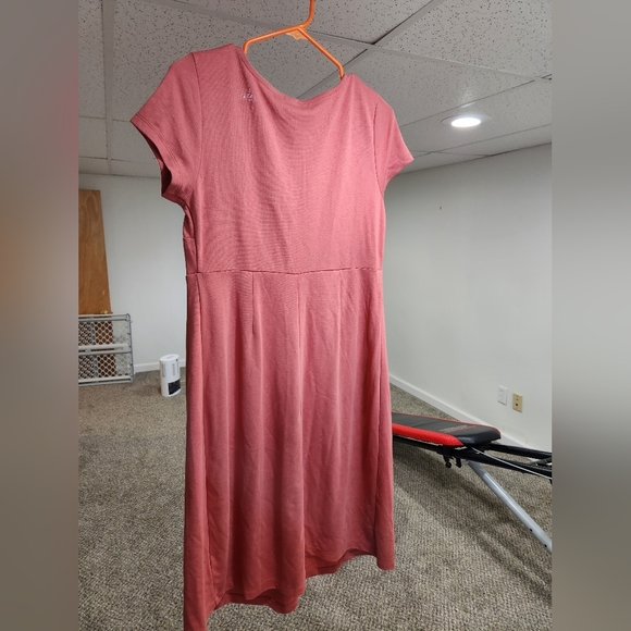 Like New Maternity Fit & Flare Ponte-Knit Dress - Picture 4 of 5